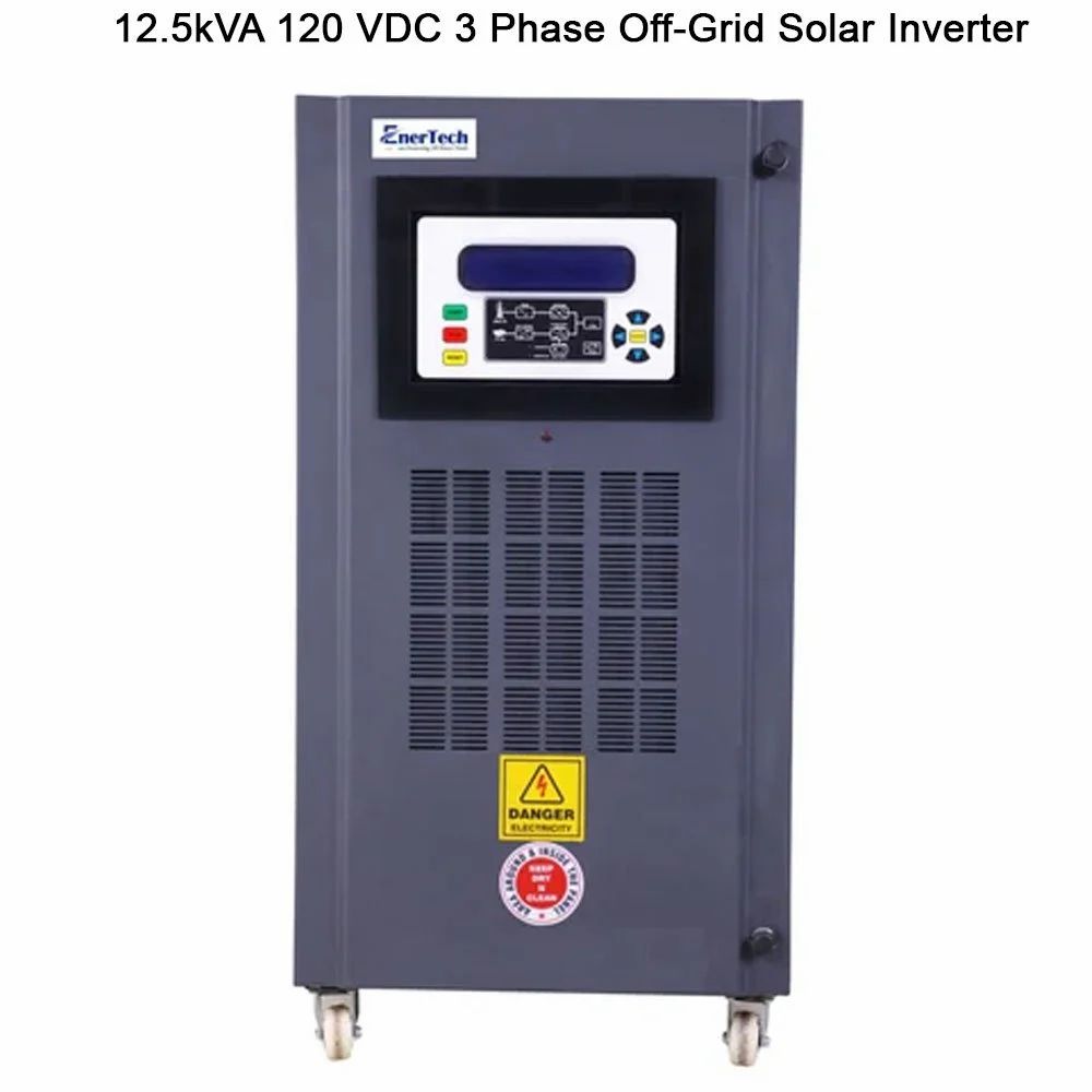 Inverter-Pcu 12.5Kva 120 Vdc 3 Phase Off-Grid Solar Inverter, Capacity: 10 Kw - Application: Industrial