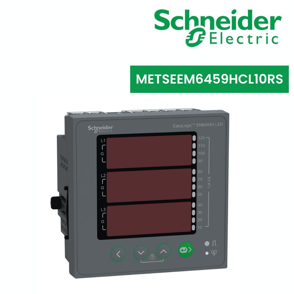 Metseem6459hcl10rs-conzerv Em6459h Vaf Pf Dpm Rs485 Cl 1.0 - Accuracy: Frequency +/- 0.05 % Power Factor +/- 0.01 Current +/- 1 % Voltage +/- 1 %  %