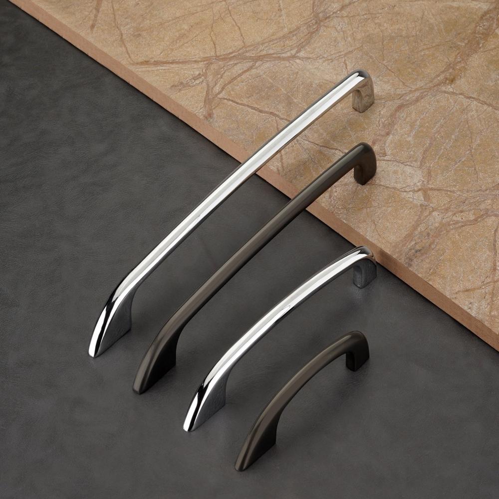 Zinc Recessed Handle - Color: Black