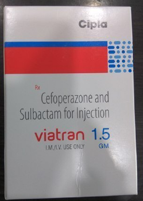 Viatran 1.5 Gm Injection - Physical Form: Liquid