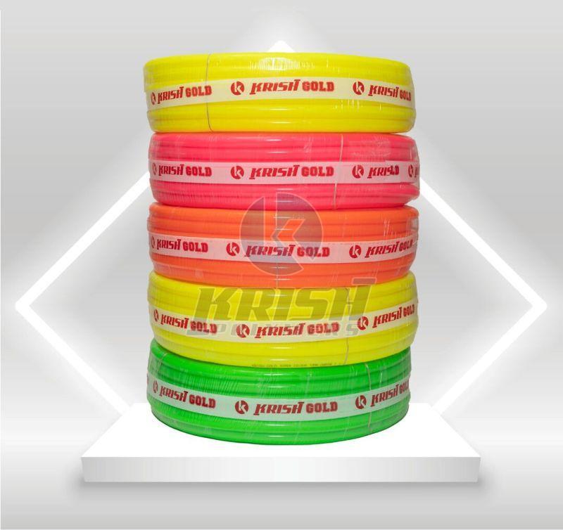 Gold Series Super Halwa Pvc Garden Pipe - Color: Neon Multi Color
