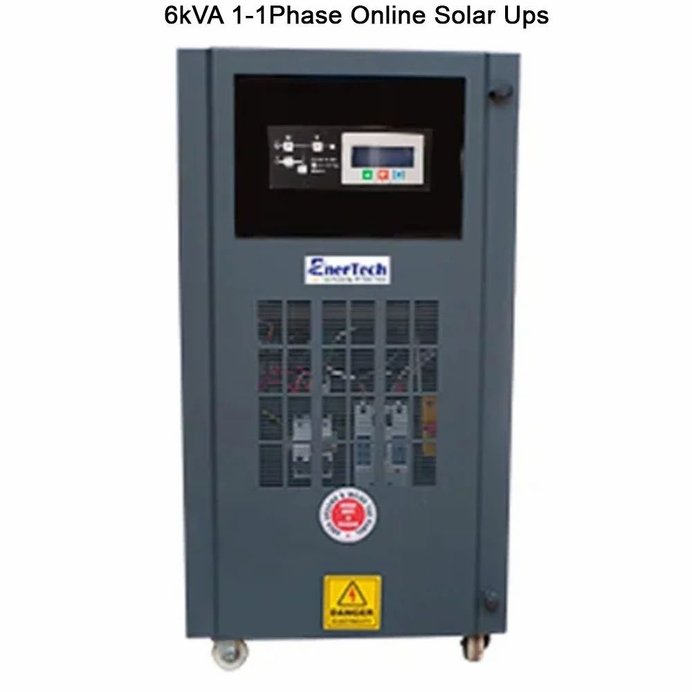 EnerTech ATLUS 6kVA 1-1Phase Online Solar Ups