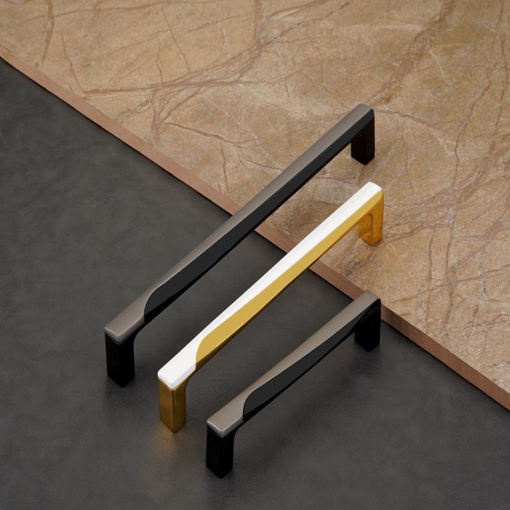 Zinc Cabinet Hardware - Color: Black/Gray