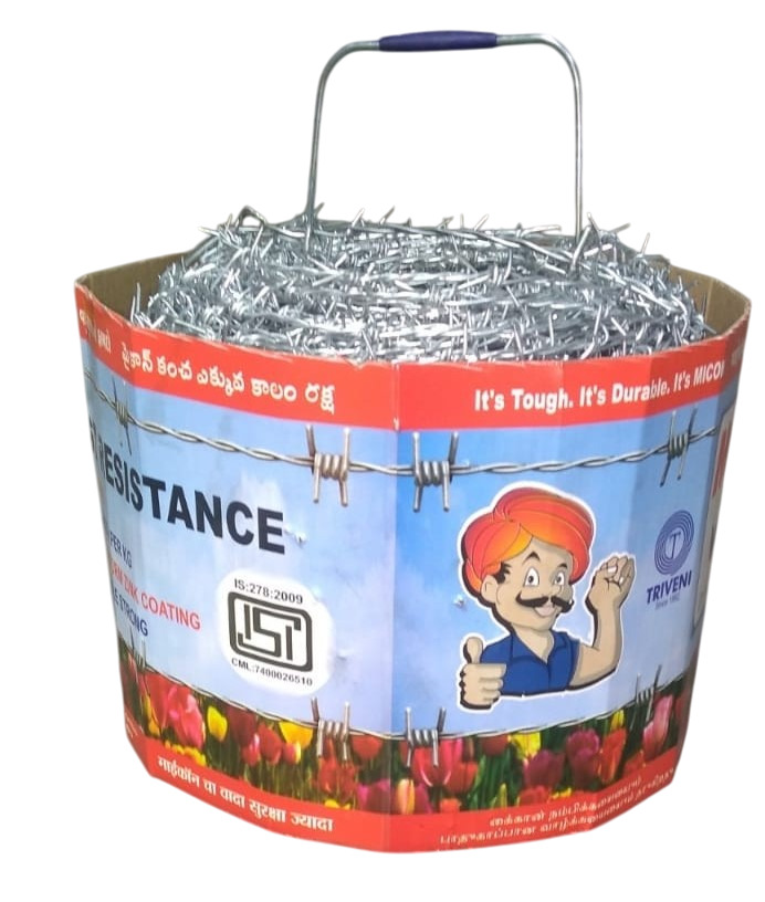 Barbed Wire - Color: Silver