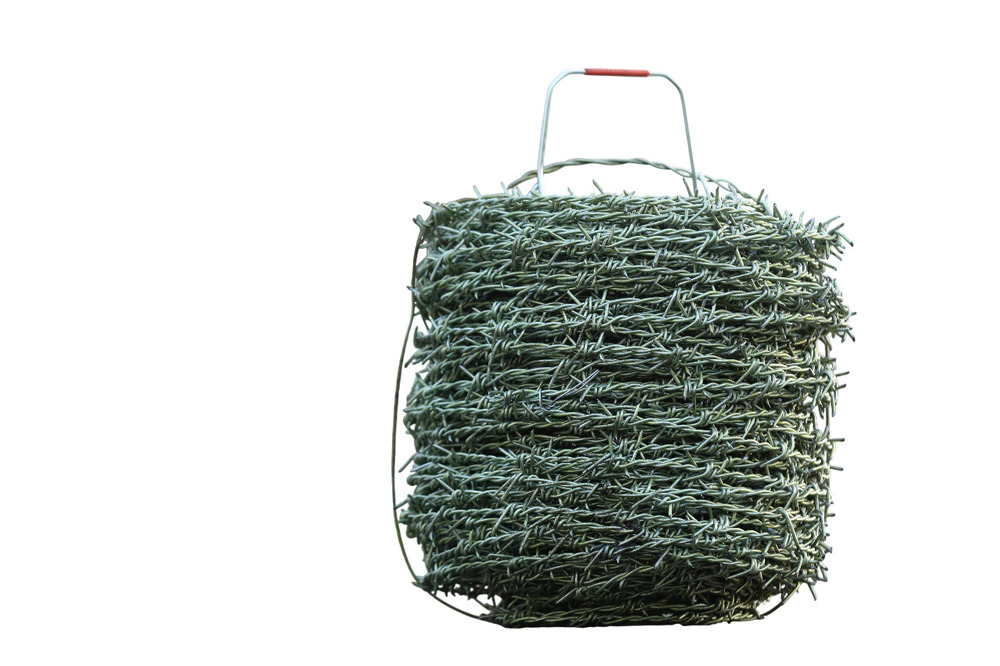 Barbed Wire - Color: Silver