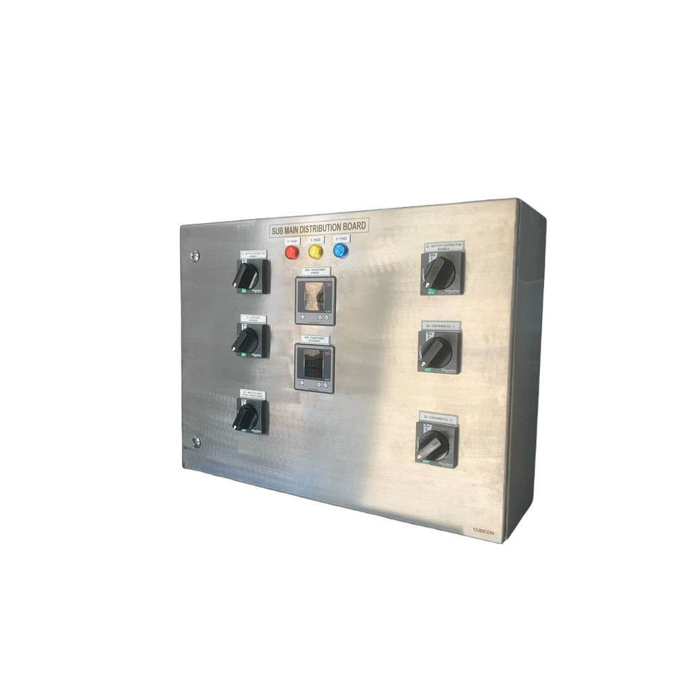 Sub Main Distribution Board - Color: Silver