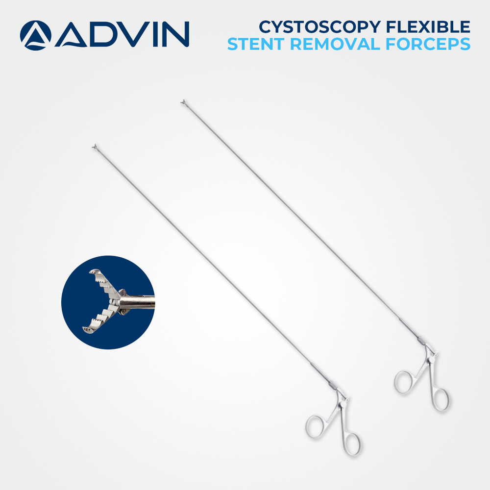 Cystoscope Flexible Stent Removal Forcep Advin