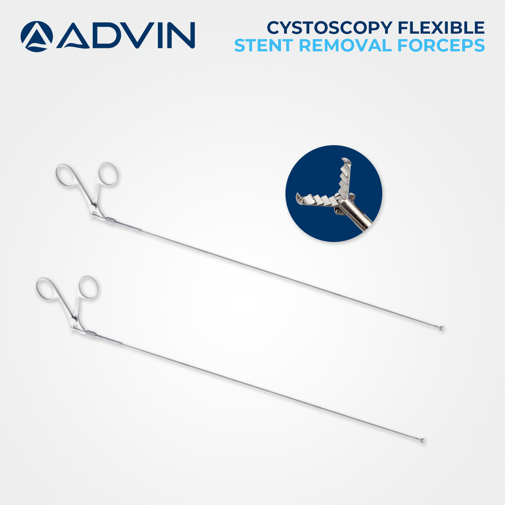 Cystoscope Flexible Stent Removal Forcep Advin