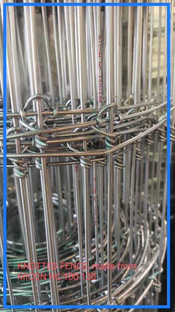 Knotted Fence - Color: Silver