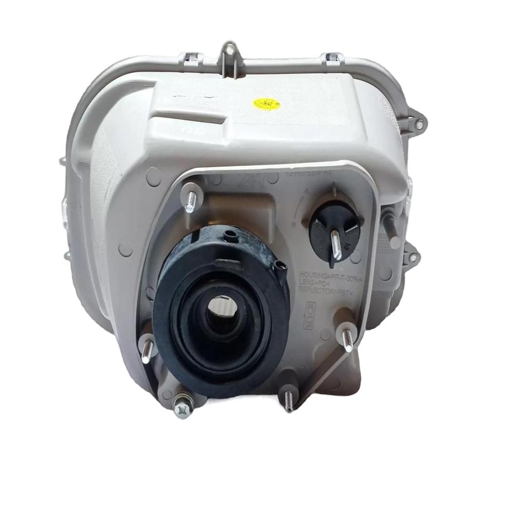 K D Headlight For Maruti Omni 2005-2019 With Cover ( Without Adjustable Motor) - Body Material: Plastic