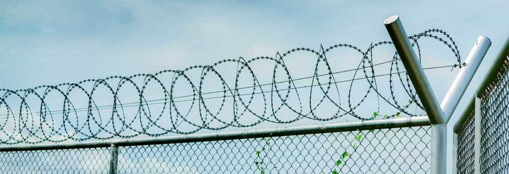 Concertina Coil - Stainless Steel, Silver Finish | Waterproof Design, Robust Security For Fencing Applications