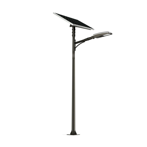 Solar Street Light - 25 Watt, Cool White Illumination, 98% Efficiency | Automatic Switch Mode, Maintenance-Free, Multiple Cell Design