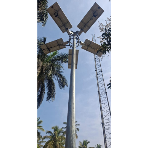 Solar High Mast Pole Street Light - Application: Industrial