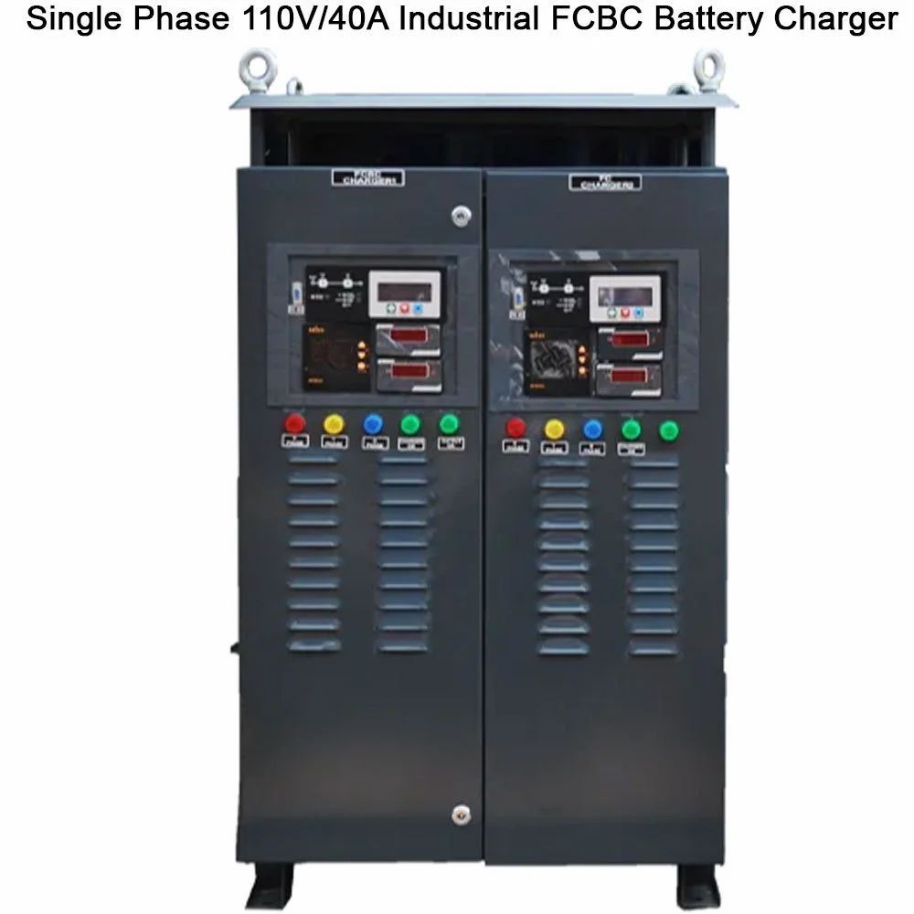 Single Phase 110V/40A Industrial FCBC Battery Charger