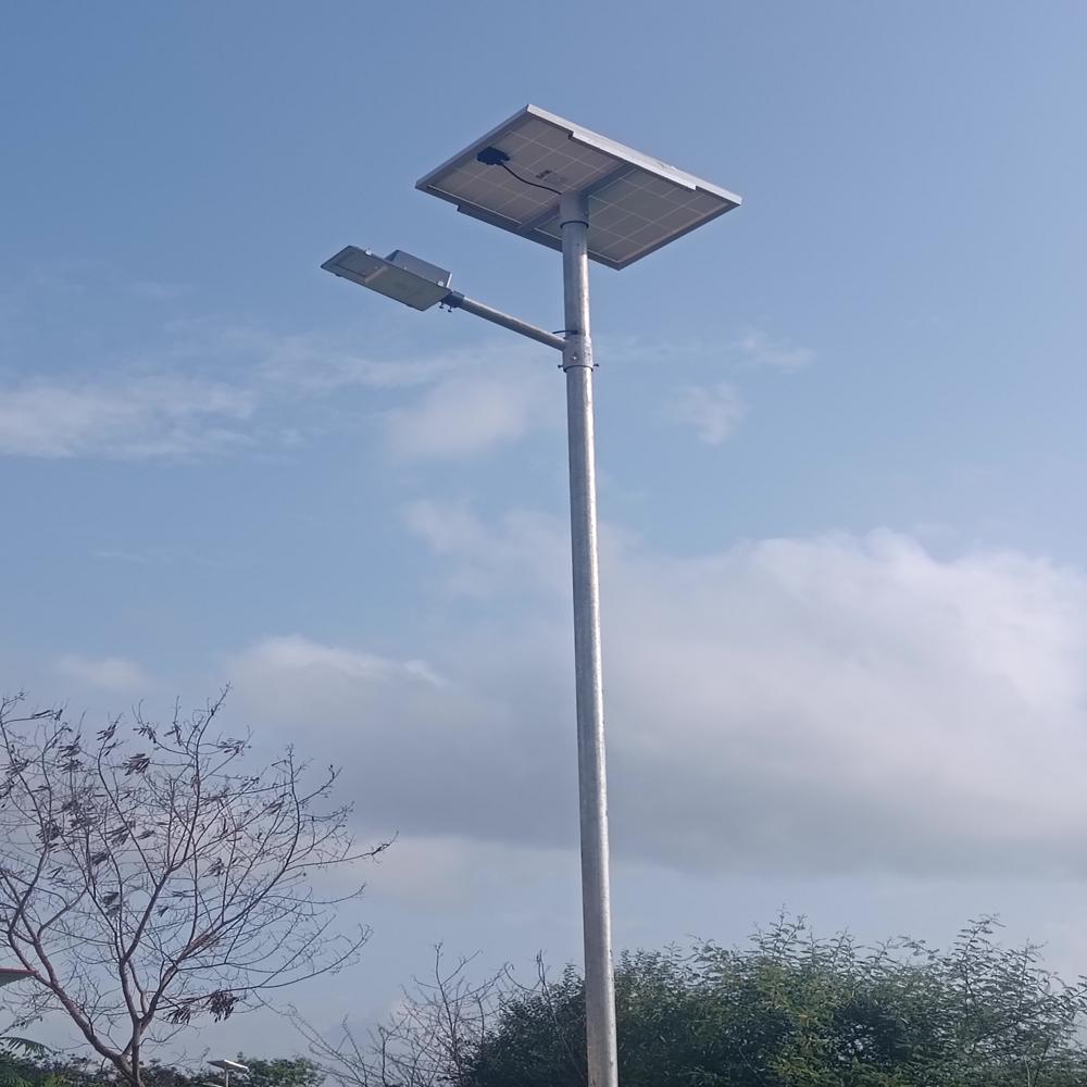 Solar Led Street Lights 100W - Color: Cool White
