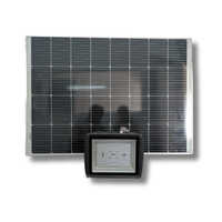 Solar Flood Light - Aluminium Body, 220v Voltage, Ip55 Rating, Cool White Color, B22 Base Type | Commercial Outdoor Lighting Solution