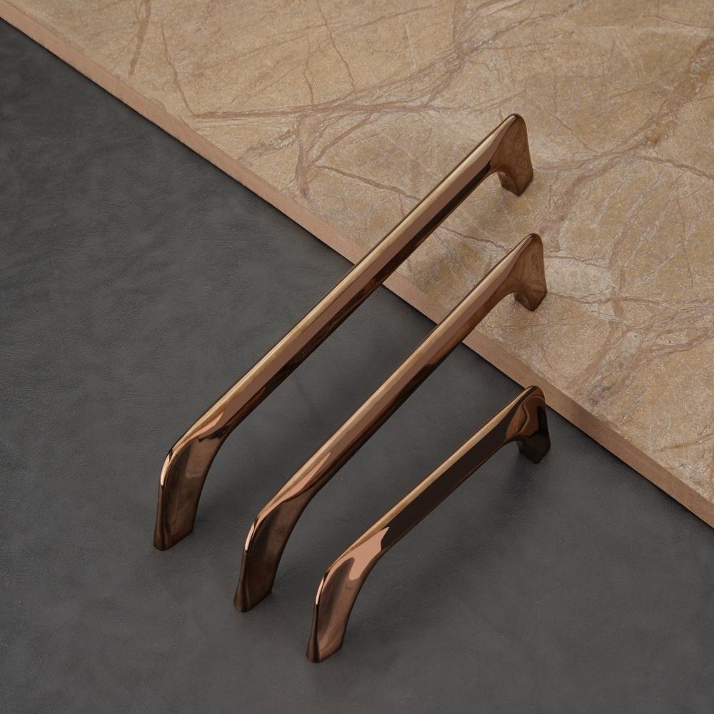 Zinc Door Pull - Color: Chocolate