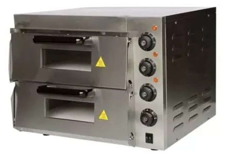 Double Pizza Oven - Installation Type: Portable