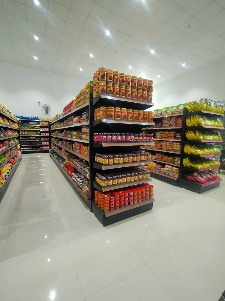 Supermarket End Cap Display Rack - Capacity: Requirement Based Ton