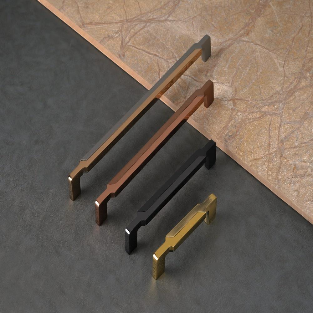 Zinc Alloy Handle - Color: Rose Gold/Tt