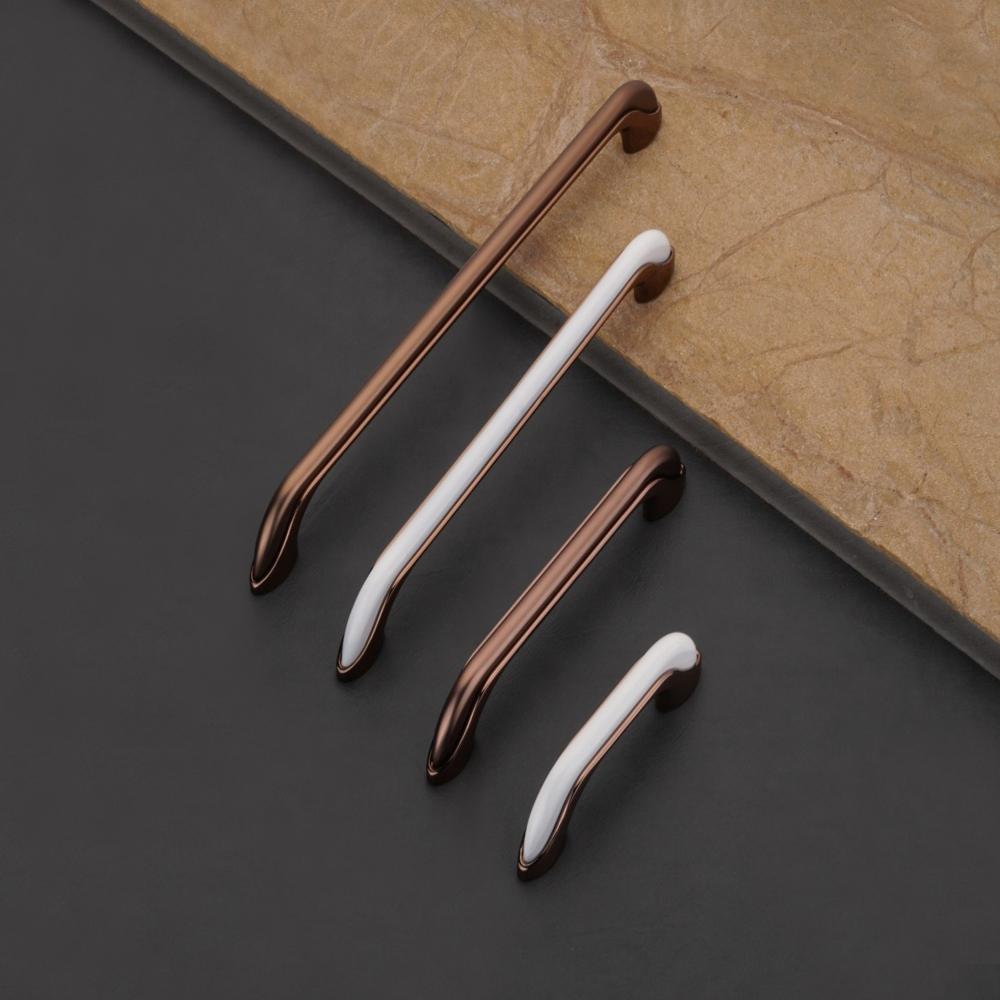 Zink Cabinet Handle - Color: Rose Tt