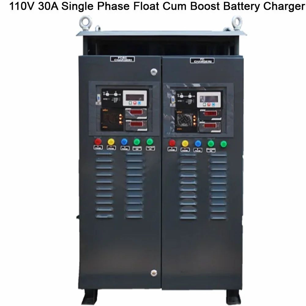 110V 30A Single Phase Float Cum Boost Battery Charger