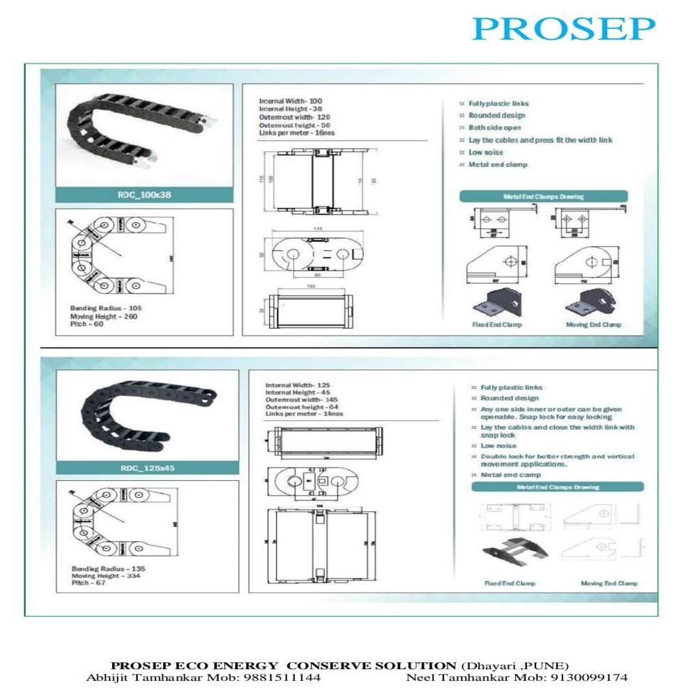 Prosep Drag Chain - Color: Black