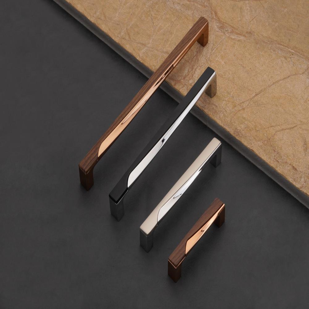 Zinc Cabinet Handle - Color: Coco/Cubic