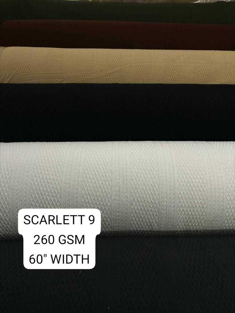 Scarlet Polyester Lycra Fabric