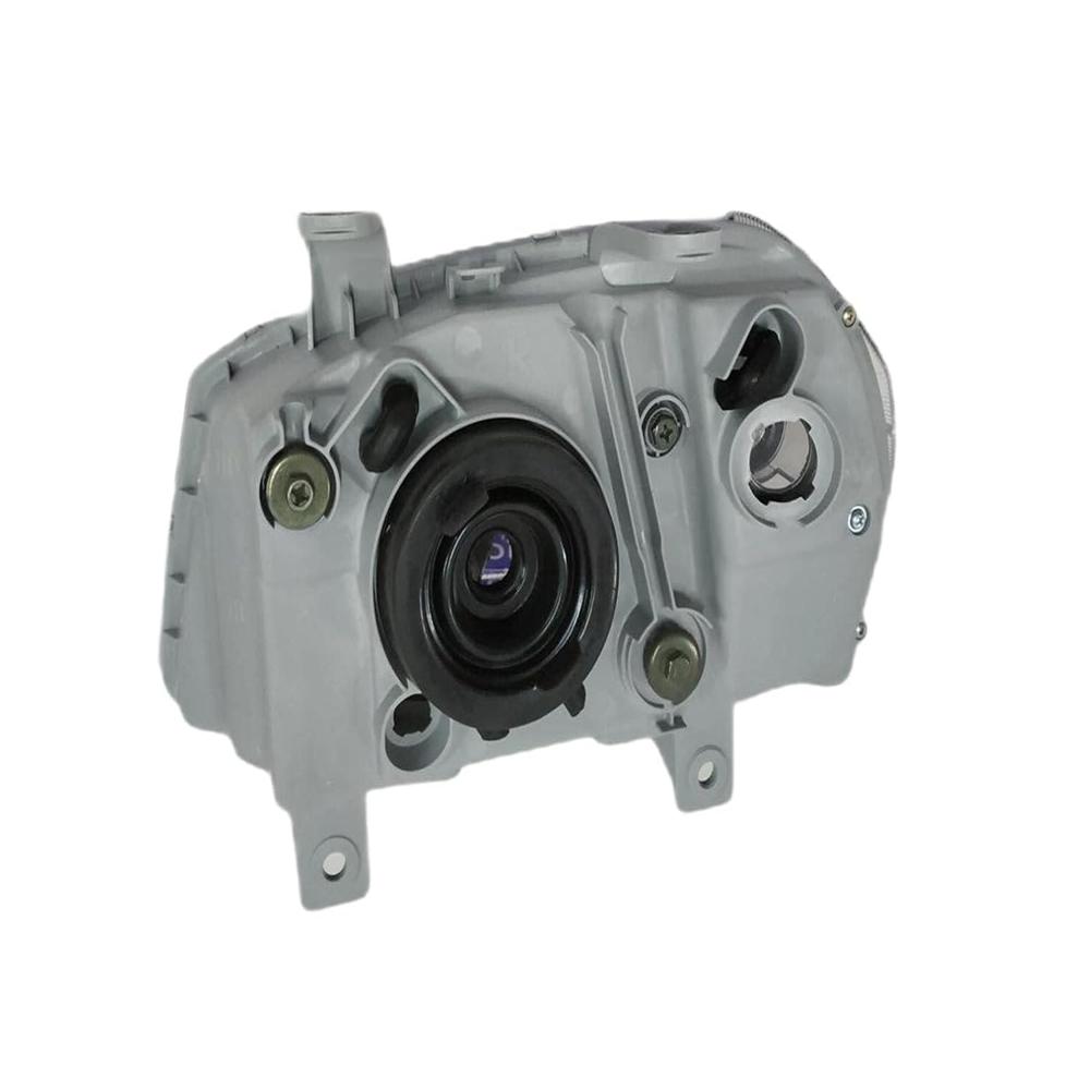 K D Headlight Assembly For Maruti Suzuki Zen Without Motor 2003-2006 ( Without Adjustable Motor) - Body Material: Plastic