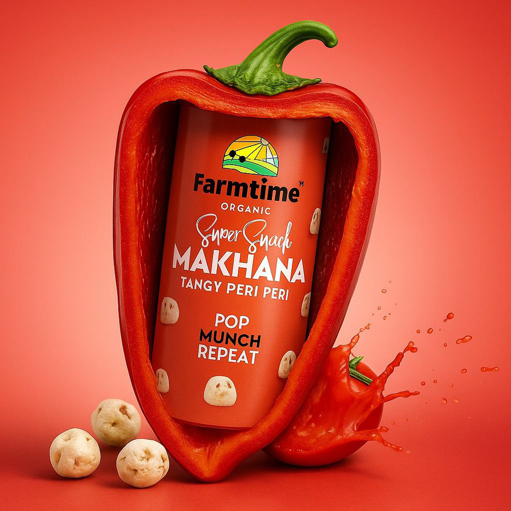 Tangy Peri Peri Roasted Makhana - Broken (%): <5%
