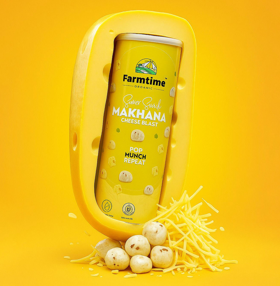 Cheese Blast Pop Munch Roasted Makhana - Broken (%): <5%