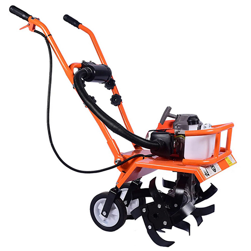 Neptune Nc-62 ,Power Tiller (Cultivator, Mini Rotavator, Weeder) With 2 Stroke Advanced Technology - Color: Orange And Black