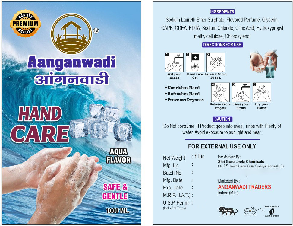 Aqua Flavor Hand Wash - Feature: High Quality