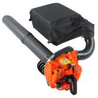 Neptune 3-in-1 Powerful 26cc 2-stroke Petrol Engine Leaf Blower & Vacuum With Chopper And 50l Collection Bag Handheld Garden Blower For Lawn Care - Material: Metal