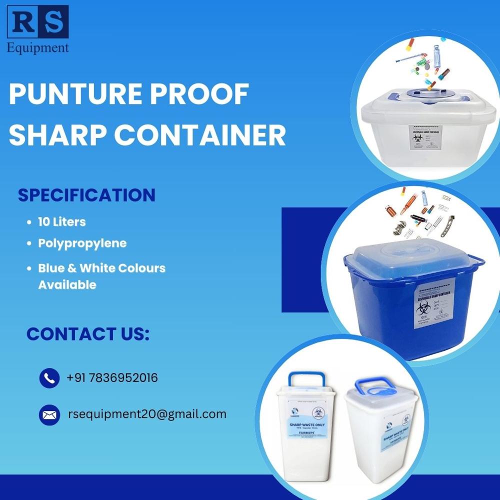 Puncture Proof Sharp Container 10 Ltr