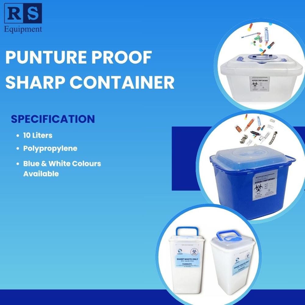 Puncture Proof Sharp Container 10 Ltr