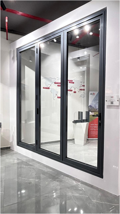 Bi-Fold Aluminium Door - Application: Office
