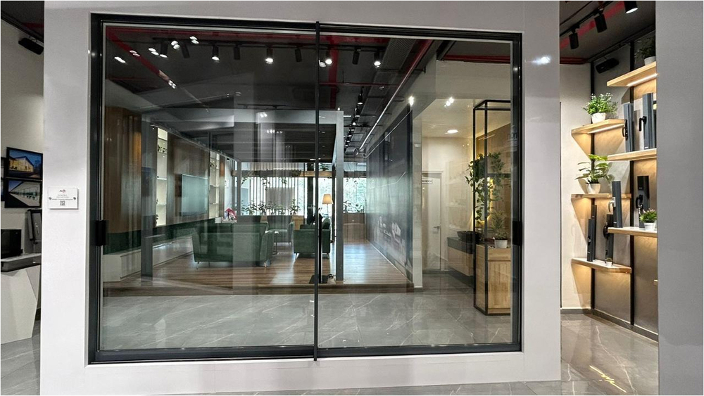 Aluminium Window Sliding Door - Application: Office
