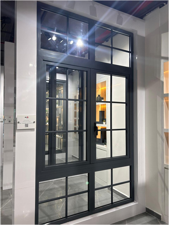 Casement Window With Georgian Bar - Color: White