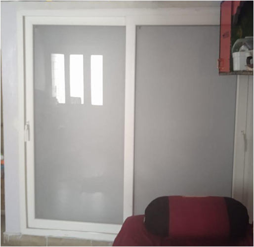 Upvc Cupboard Shutter - Color: White