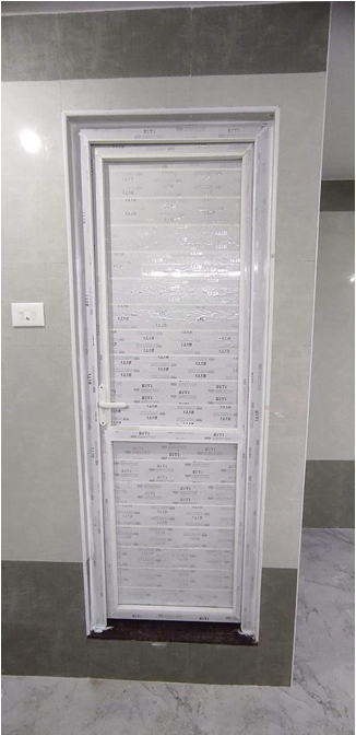 Upvc Panel Door - Color: White