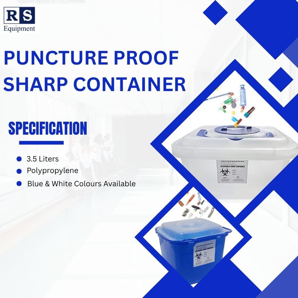 Puncture Proof Sharp Container 3.5 Ltr