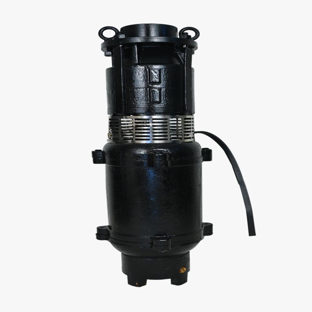 5Hp Vertical Openwell Submersible Pump Three Phase - Color: Black