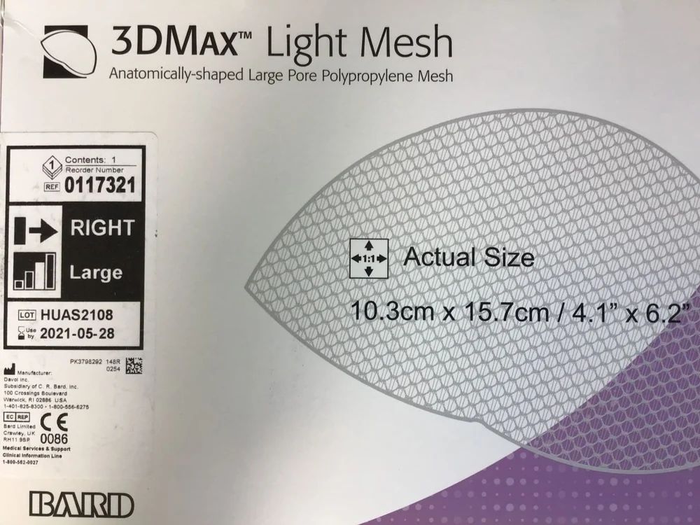 Bard 3d Max Mesh एक उन्नत 3डी मैश है, जो सर्जिकल प्रक्रियाओं में इस्तेमाल के लिए बनाया गया है। यह उच्च गुणवत्ता वाले सामग्री से निर्मित है, जो बहुफंक्शनल उपयोग को सुनिश्चित करता है। इसकी डिज़ाइन शरीर के साथ समन्वय में मदद करती है और बेहतर स्थिरता प्रदान करती है। -