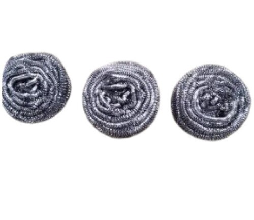 Kitchen Stainless Steel Scrubber - Color: Silver