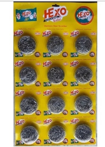 12 Piece Pack Steel Scrubber