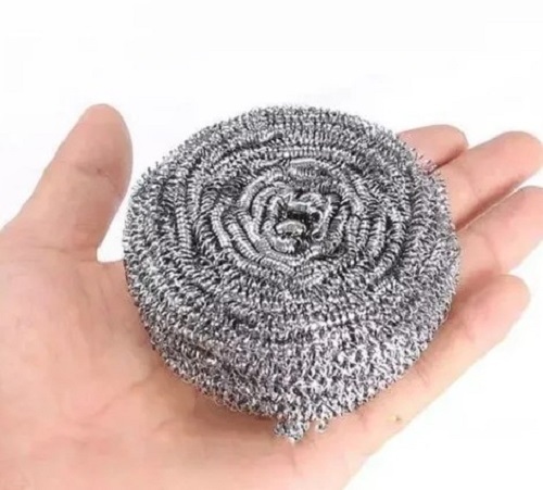 Kitchen Ss Scrubber - Color: Silver
