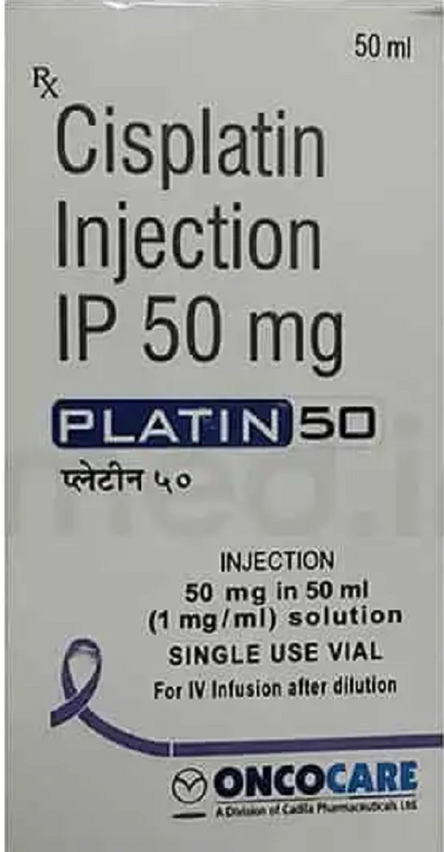 Platin 50Mg Infusion - Drug Type: Injection
