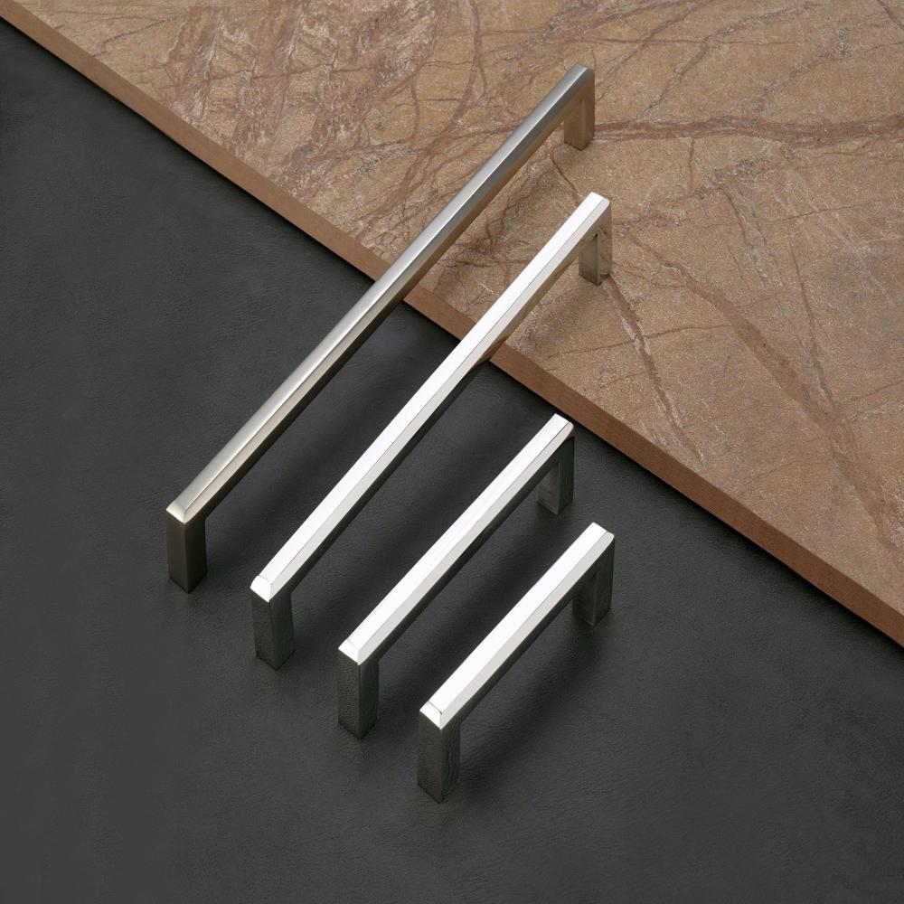 Stainless Steel Recessed Handle - Color: Glossy